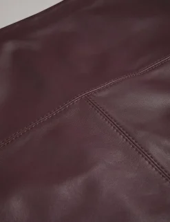 New Lobster Limited Röcke<A-Linien-Minirock aus Leder