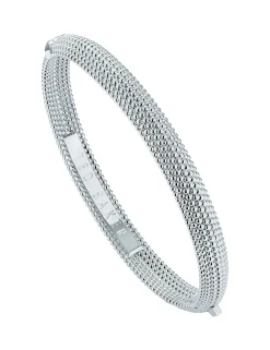 Damen Licensee Simon Harrison Sämtliches Zubehör|Schmuck<Armreif mit gepunkteter Textur und Scharnierverschluss