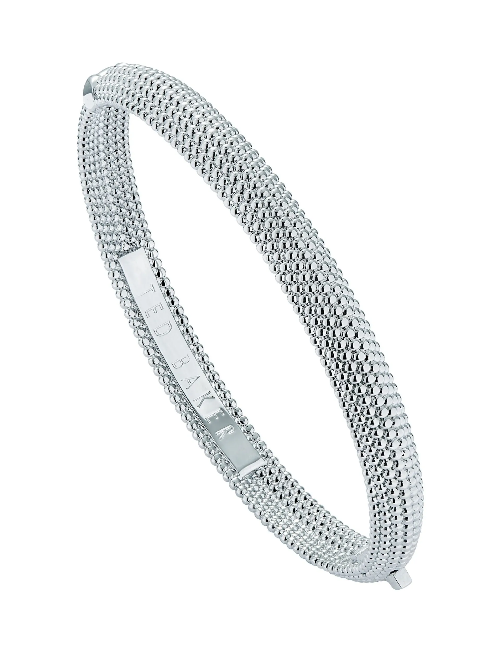Damen Licensee Simon Harrison Sämtliches Zubehör|Schmuck<Armreif mit gepunkteter Textur und Scharnierverschluss