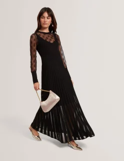 New Lobster Limited Kleider<Asymmetrisches Midikleid aus Pointelle-Strick