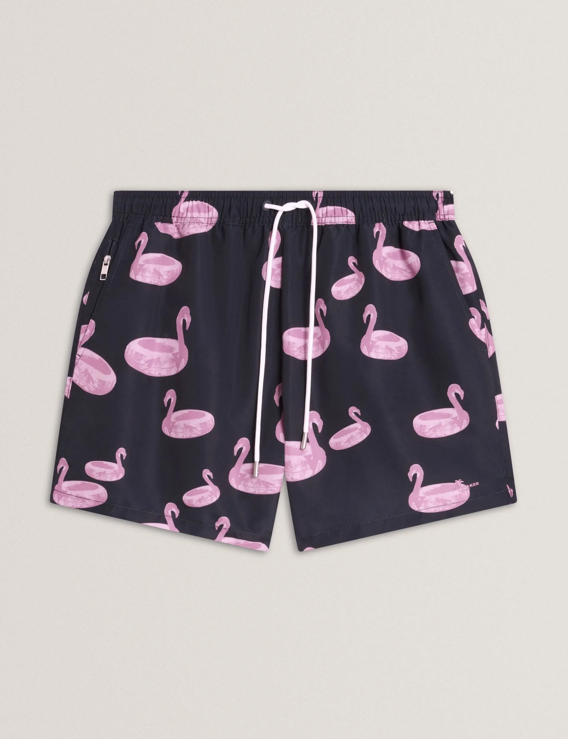New Lobster Limited Bademode|Der Weihnachtsladen<Badehose mit Flamingo-Print und Kordelzug