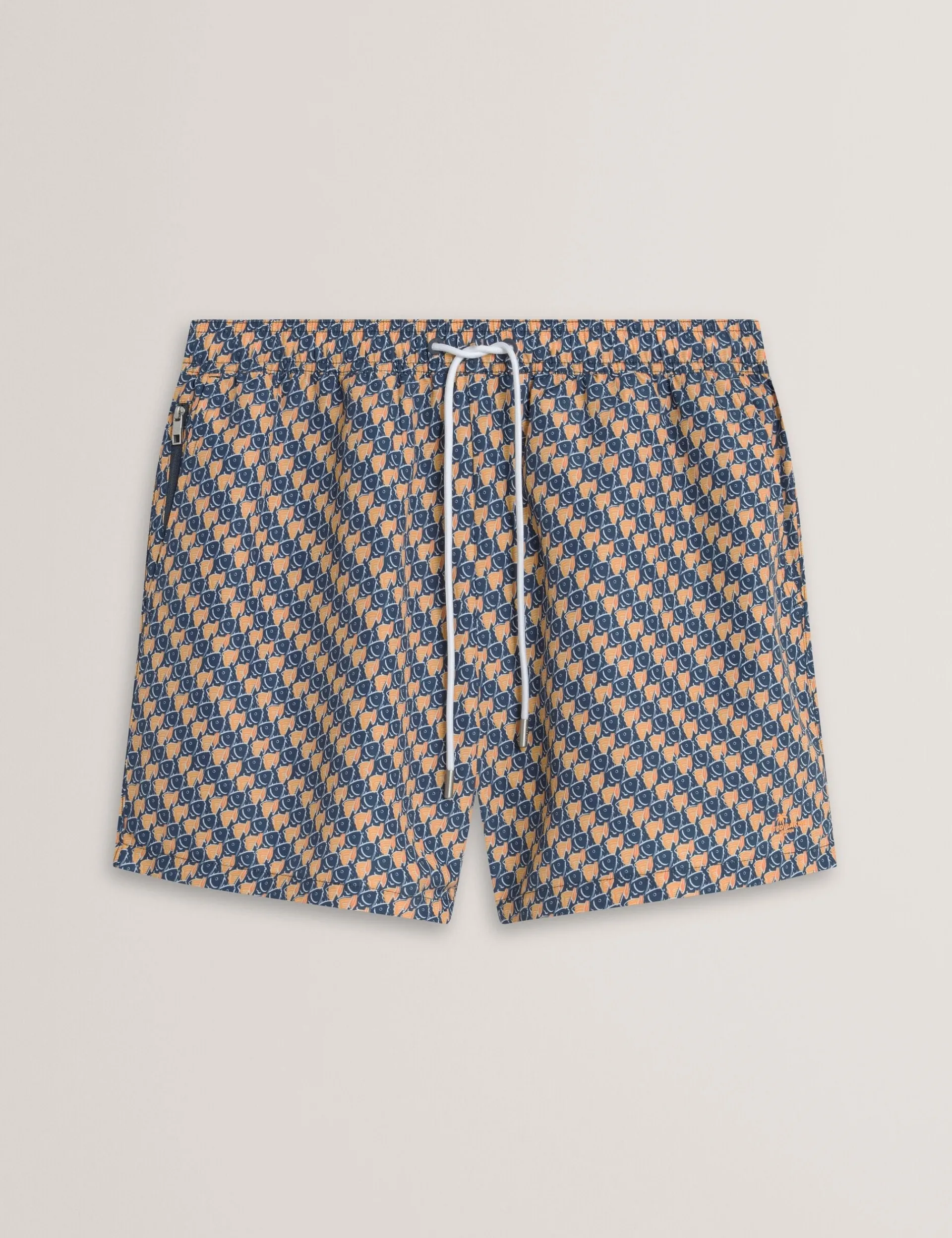 New Lobster Limited Bademode|Der Weihnachtsladen<Badehose mit geometrischem Goldfischmuster