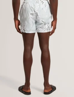 New Lobster Limited Bademode|Der Weihnachtsladen<Badeshorts mit Palmenmuster, mittellang