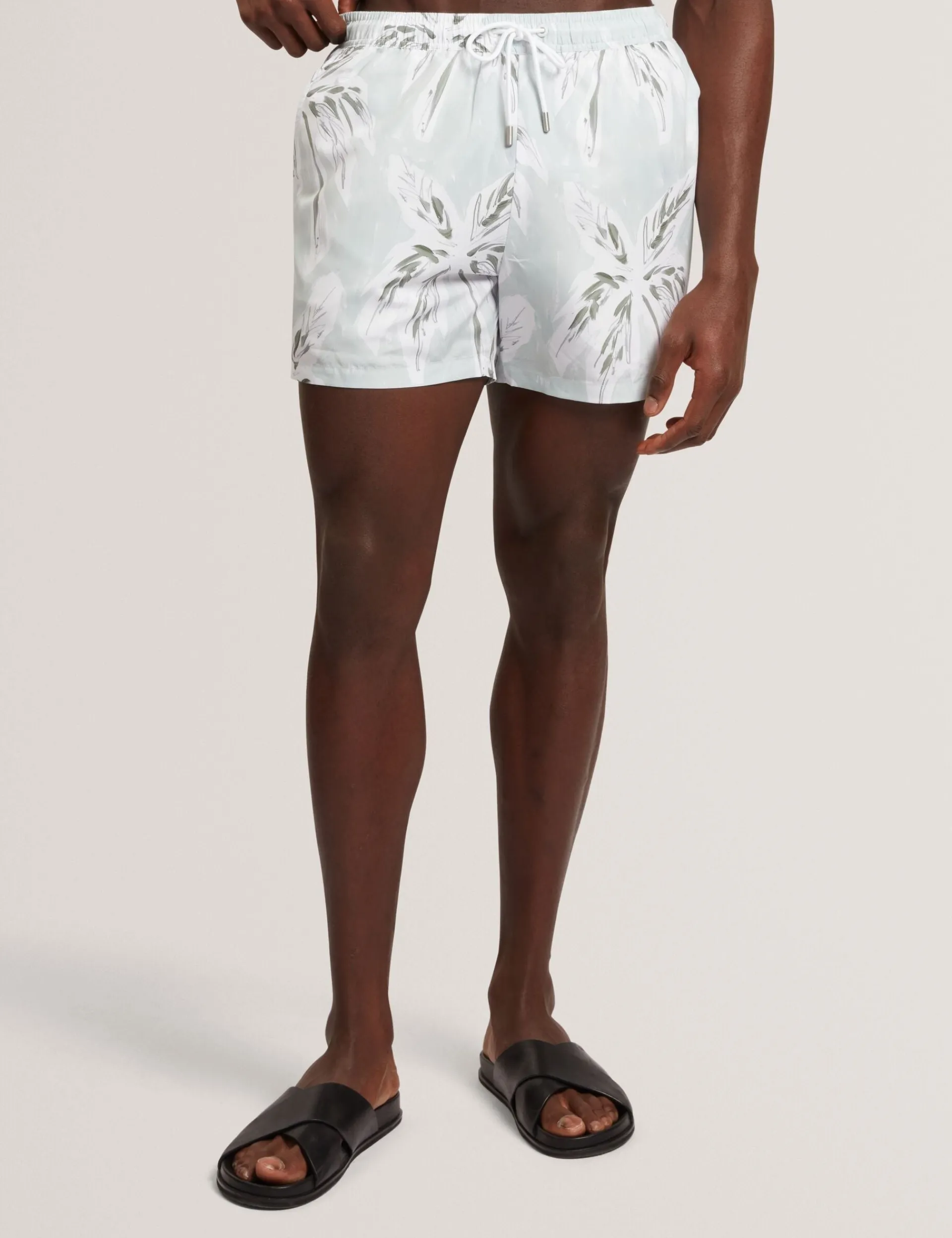 New Lobster Limited Bademode|Der Weihnachtsladen<Badeshorts mit Palmenmuster, mittellang