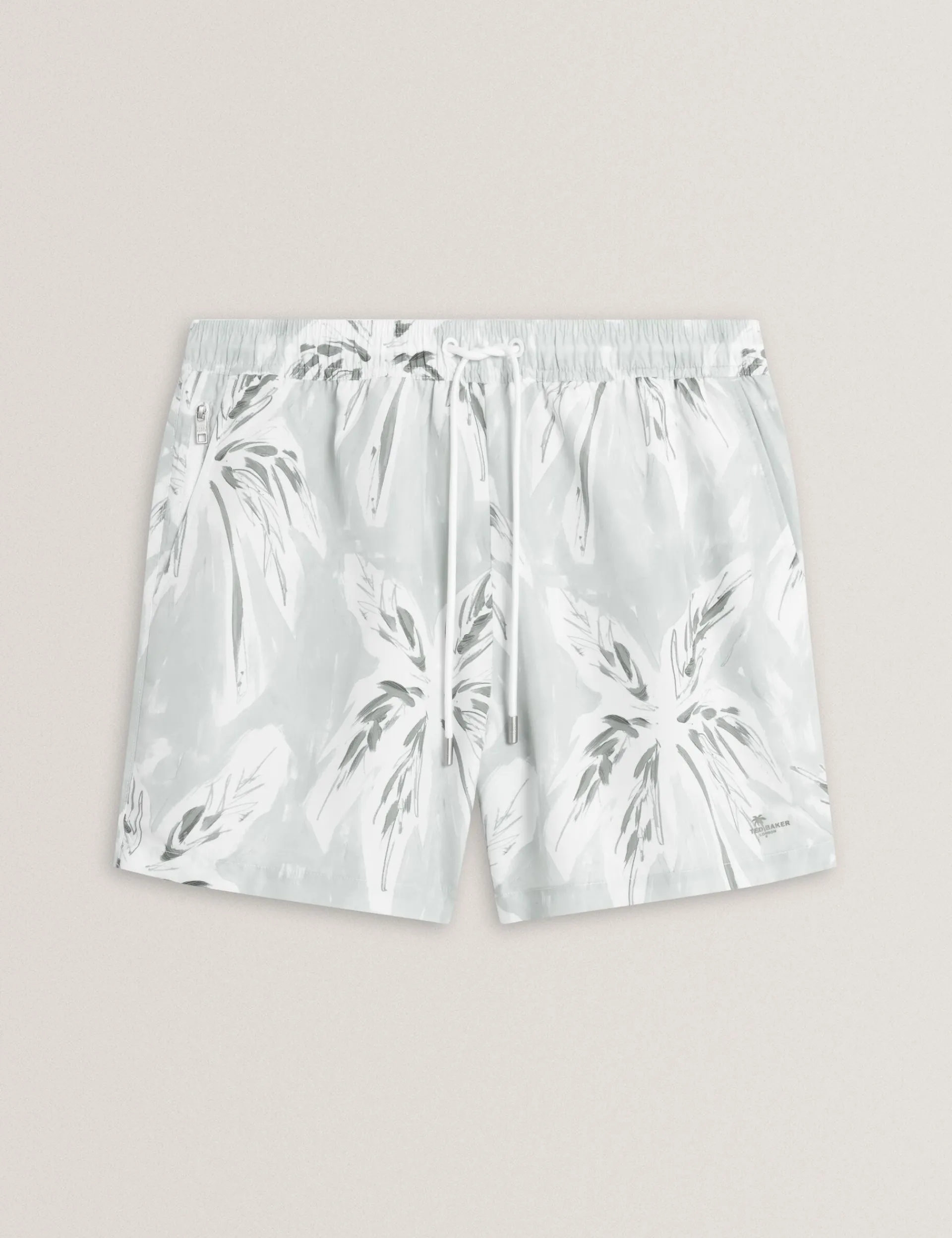 New Lobster Limited Bademode|Der Weihnachtsladen<Badeshorts mit Palmenmuster, mittellang
