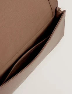 Damen New Lobster Limited Luxusgeschenke Für Damen|Schultertaschen<Baguette-Schultertasche aus Leder mit Überschlag