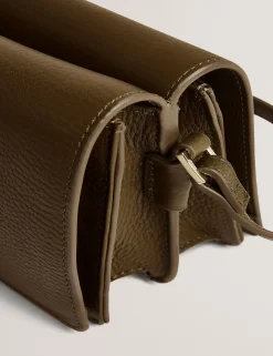 Damen New Lobster Limited Luxusgeschenke Für Damen|Schultertaschen<Baguette-Schultertasche aus Leder mit Überschlag