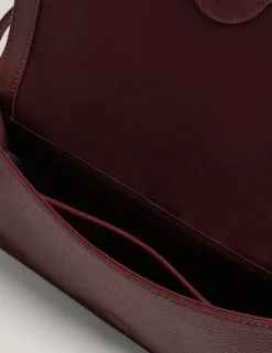 Damen New Lobster Limited Luxusgeschenke Für Damen|Schultertaschen<Baguette-Schultertasche aus Leder mit Überschlag