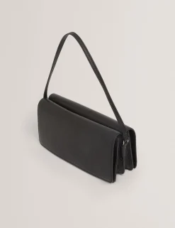 Damen New Lobster Limited Luxusgeschenke Für Damen|Schultertaschen<Baguette-Schultertasche aus Leder mit Überschlag