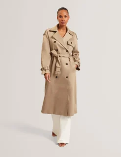 Damen New Lobster Limited Luxusgeschenke Für Damen|Mäntel Und Jacken<Baumwoll-Midi-Trenchcoat mit Gürtel