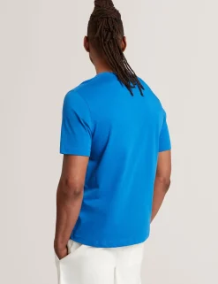 New Lobster Limited Der Weihnachtsladen|Breezy Blues Bearbeiten<Baumwoll-T-Shirt mit Blumenlogo