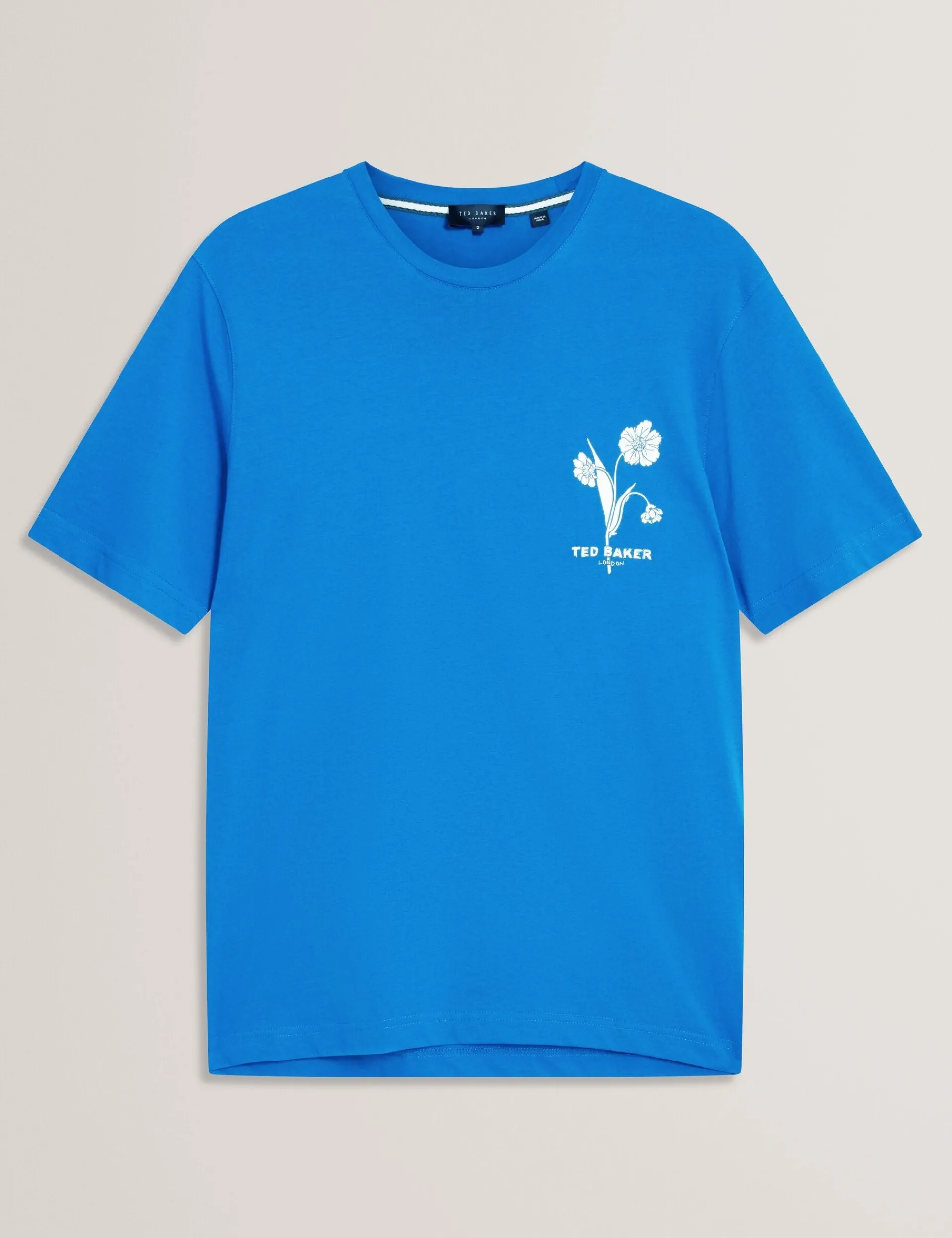 New Lobster Limited Der Weihnachtsladen|Breezy Blues Bearbeiten<Baumwoll-T-Shirt mit Blumenlogo