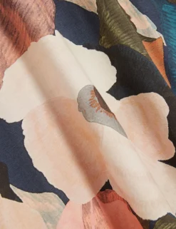 New Lobster Limited Oberteile & T-Shirts|Der Weihnachtsladen<Baumwoll-T-Shirt mit Gartenmuster und Rundhalsausschnitt
