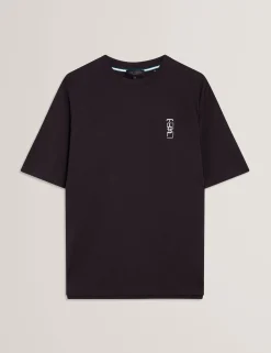 New Lobster Limited Oberteile & T-Shirts|Der Weihnachtsladen<Besticktes TB-Logo-T-Shirt mit lockerer Passform