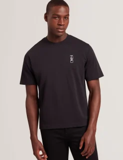 New Lobster Limited Oberteile & T-Shirts|Der Weihnachtsladen<Besticktes TB-Logo-T-Shirt mit lockerer Passform