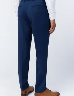 Licensee Baird Group Anzüge & Maßanfertigungen|Arbeitskleidung<Blue Tonic Wool Rich Slim Slim Anzughose