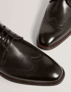 Herren New Lobster Limited Intelligente Schuhe|Luxusgeschenke Für Herren<Brogue-Chukka-Stiefeletten aus Leder