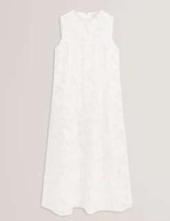 New Lobster Limited Festliche Kleidung|Die Hochzeitsredaktion<Burnout-Midi-Kleid mit Blumenmuster und tiefer Taille