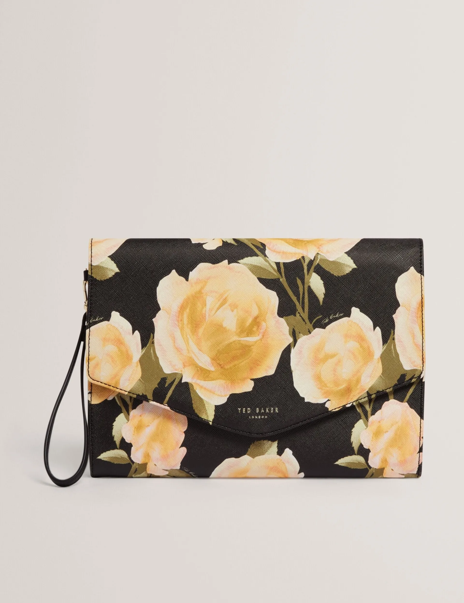 New Lobster Limited Neue Frühlingsblumen|Golden Hour<Clutch Bag mit gelbem Rosenmuster