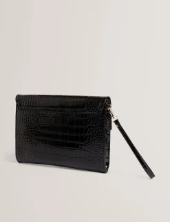 New Lobster Limited Festliche Kleidung|Clutch-Taschen<Clutch-Tasche in Kroko-Optik