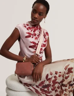 New Lobster Limited Umhängetaschen|Icon & Signature Taschen<Crossbody-Kameratasche aus Wildleder mit Gurtband