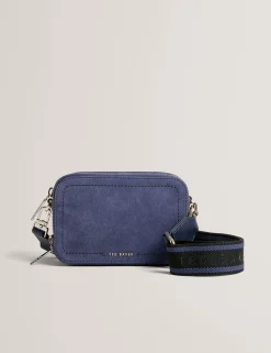 New Lobster Limited Umhängetaschen|Icon & Signature Taschen<Crossbody-Kameratasche aus Wildleder mit Gurtband