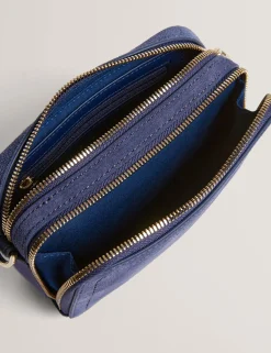 New Lobster Limited Umhängetaschen|Icon & Signature Taschen<Crossbody-Kameratasche aus Wildleder mit Gurtband