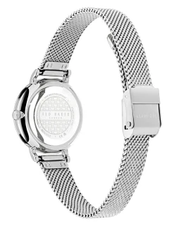 Damen Licensee Timex Luxusgeschenke Für Damen|Sämtliches Zubehör<Crystal Dial Blue & Silver Mesh Watch