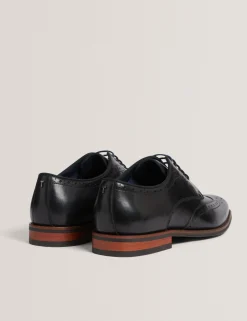 Herren New Lobster Limited Intelligente Schuhe|Luxusgeschenke Für Herren<Derby-Brogue-Schuhe aus poliertem Leder