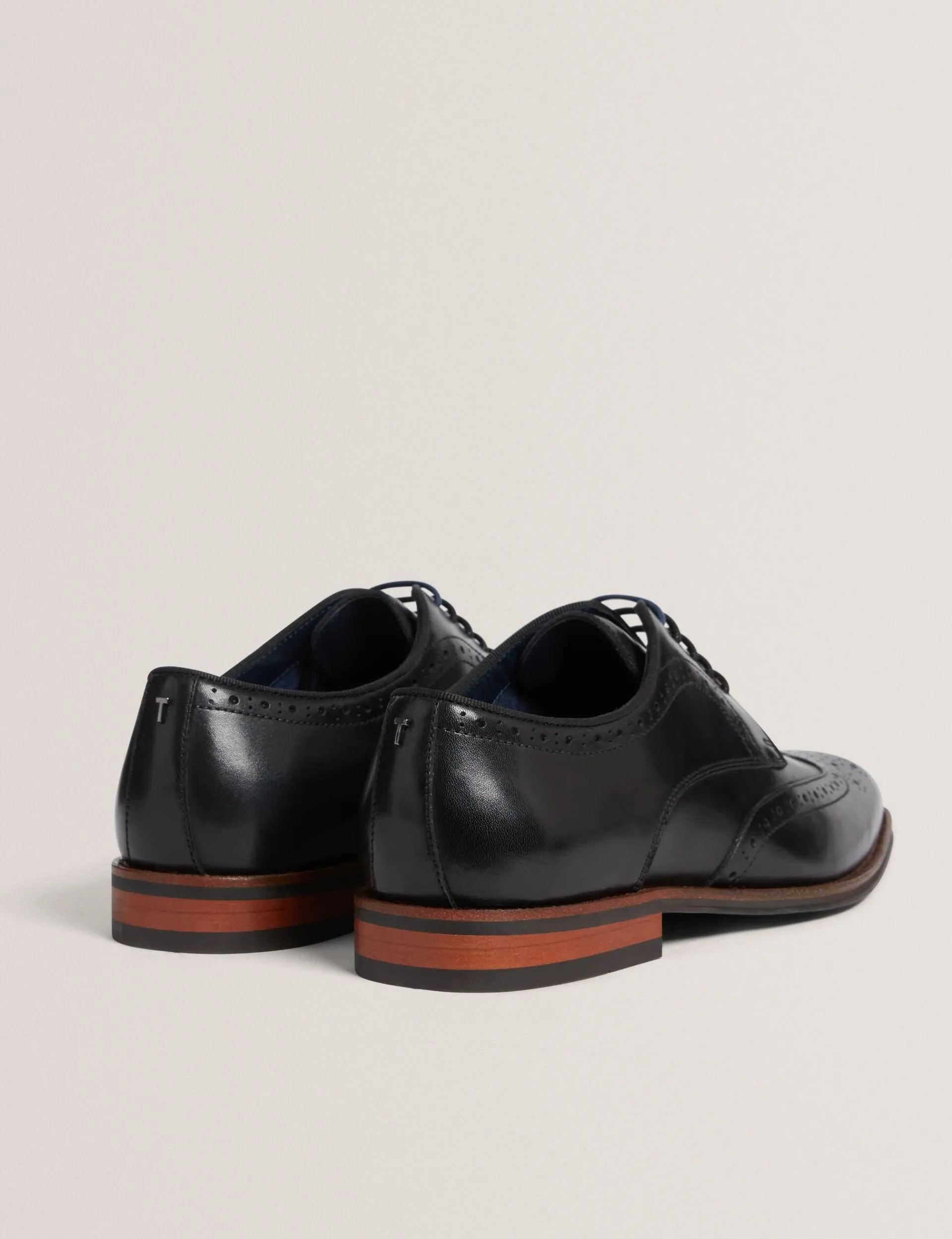 Herren New Lobster Limited Intelligente Schuhe|Luxusgeschenke Für Herren<Derby-Brogue-Schuhe aus poliertem Leder