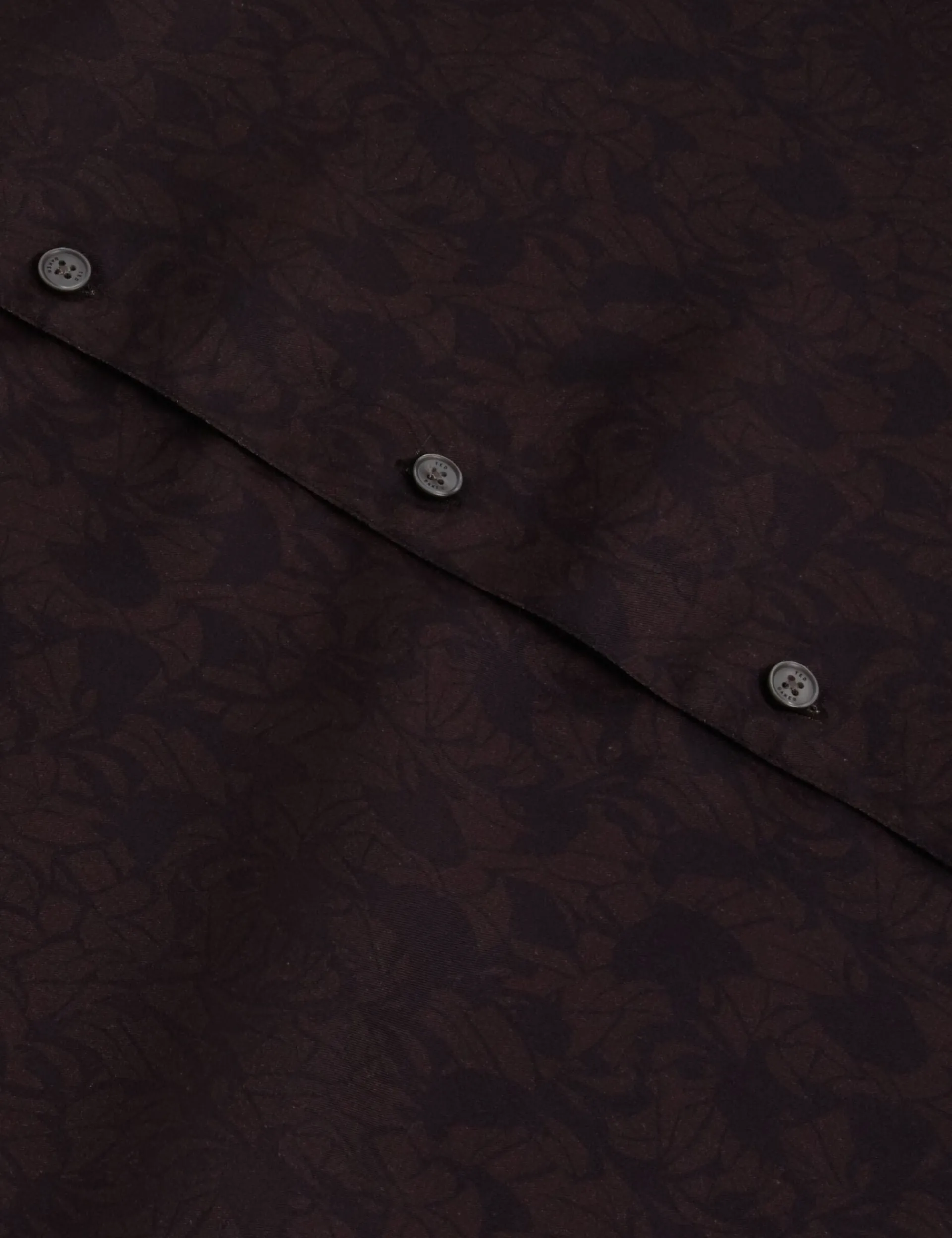 New Lobster Limited Shirts<Dunkelblaues, gewebtes Hemd mit Blumenmuster