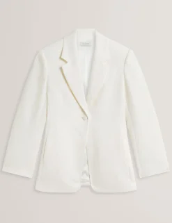 Damen New Lobster Limited Luxusgeschenke Für Damen|Die Hochzeitsredaktion<Einreihiger taillierter Blazer in Sanduhrform