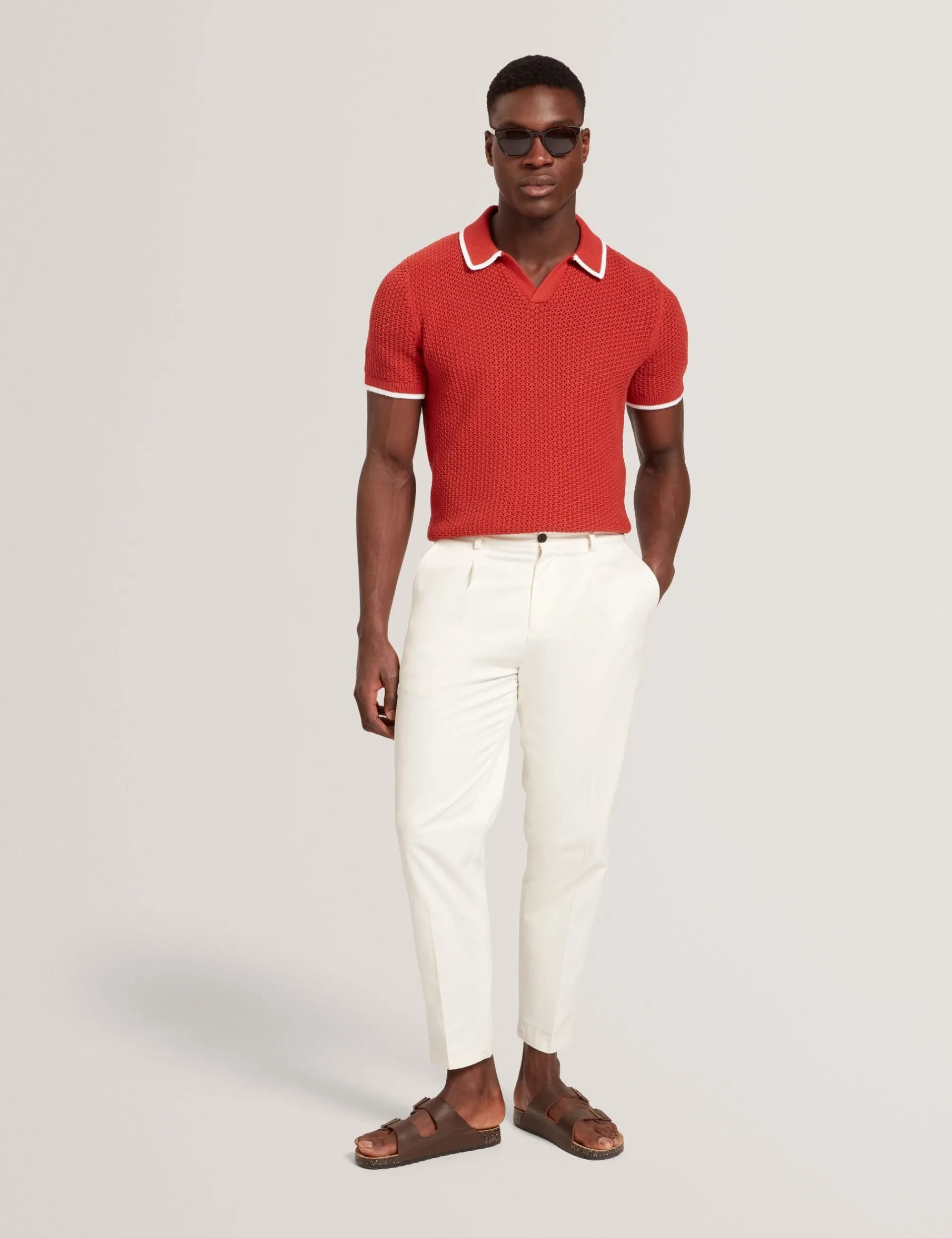 New Lobster Limited Hosen & Chinos|Der Weihnachtsladen<Elegante, schmal zulaufende Baumwoll-Stretchhose