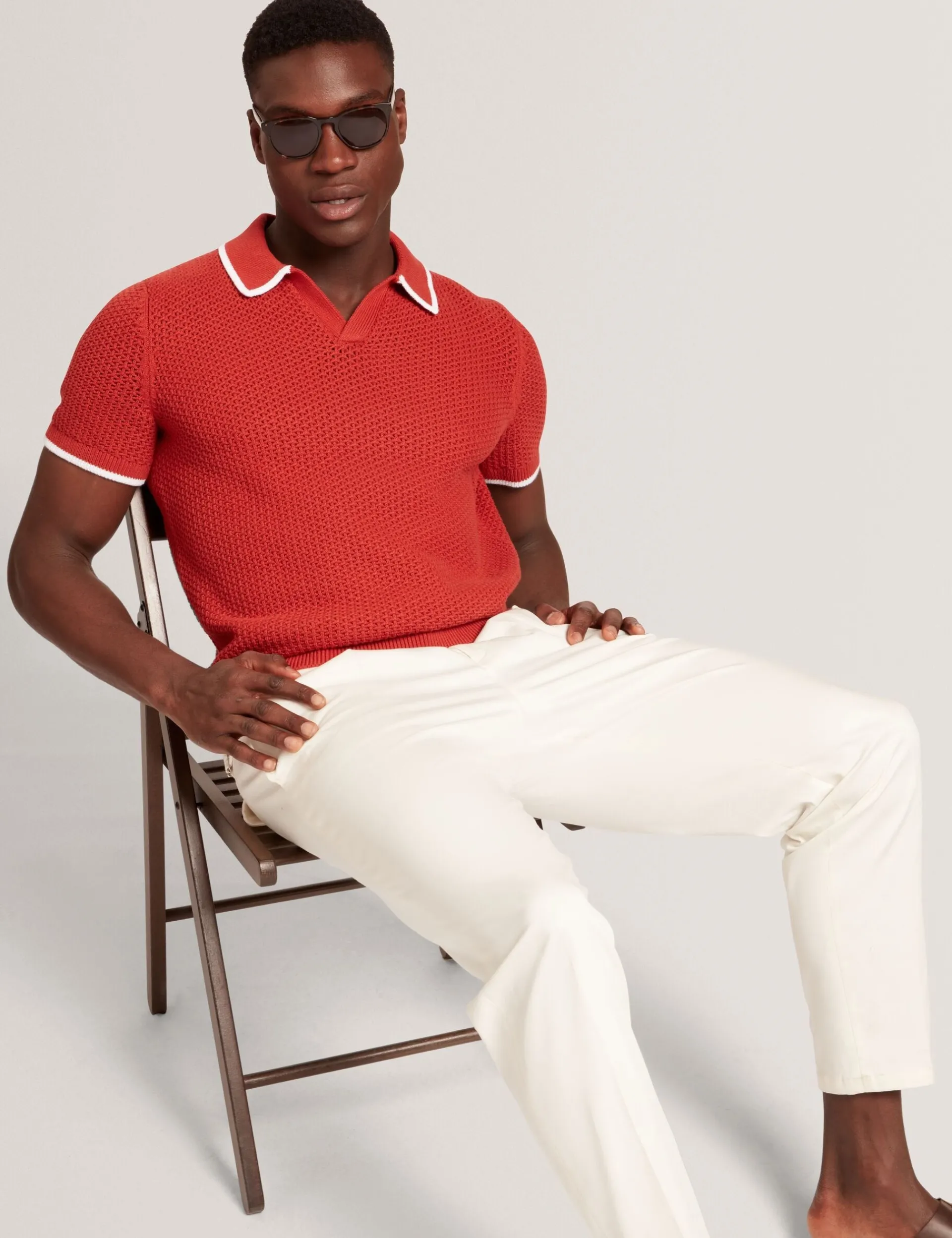 New Lobster Limited Hosen & Chinos|Der Weihnachtsladen<Elegante, schmal zulaufende Baumwoll-Stretchhose