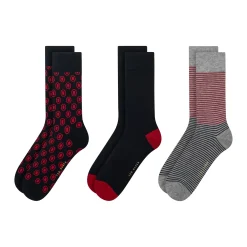 United Legwear & Apparel Co. Arbeitskleidung|Sämtliches Zubehör<3er-Pack bedruckte Crew Socken