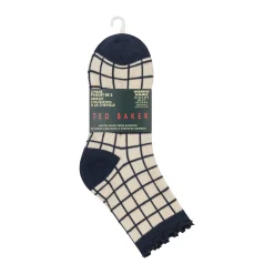 United Legwear & Apparel Co. Sämtliches Zubehör|Socken<3er-Pack gemischte Rüschen-Knöchelsocken