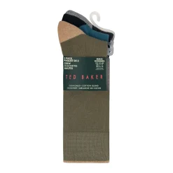 United Legwear & Apparel Co. Sämtliches Zubehör|Socken<3er-Pack gepolsterte Socken aus Baumwollmischgewebe