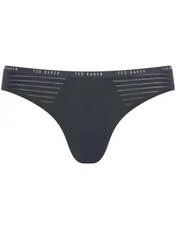 Licensee Pie 2 Brands Nachtwäsche & Dessous|Nachtwäsche & Dessous<3er-Pack gestreifte, unsichtbare Netz-Slips