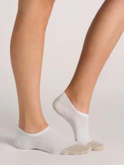 United Legwear & Apparel Co. Sämtliches Zubehör|Socken<3er-Pack kontrastfarbene Zehenkappen-Sneakersocken