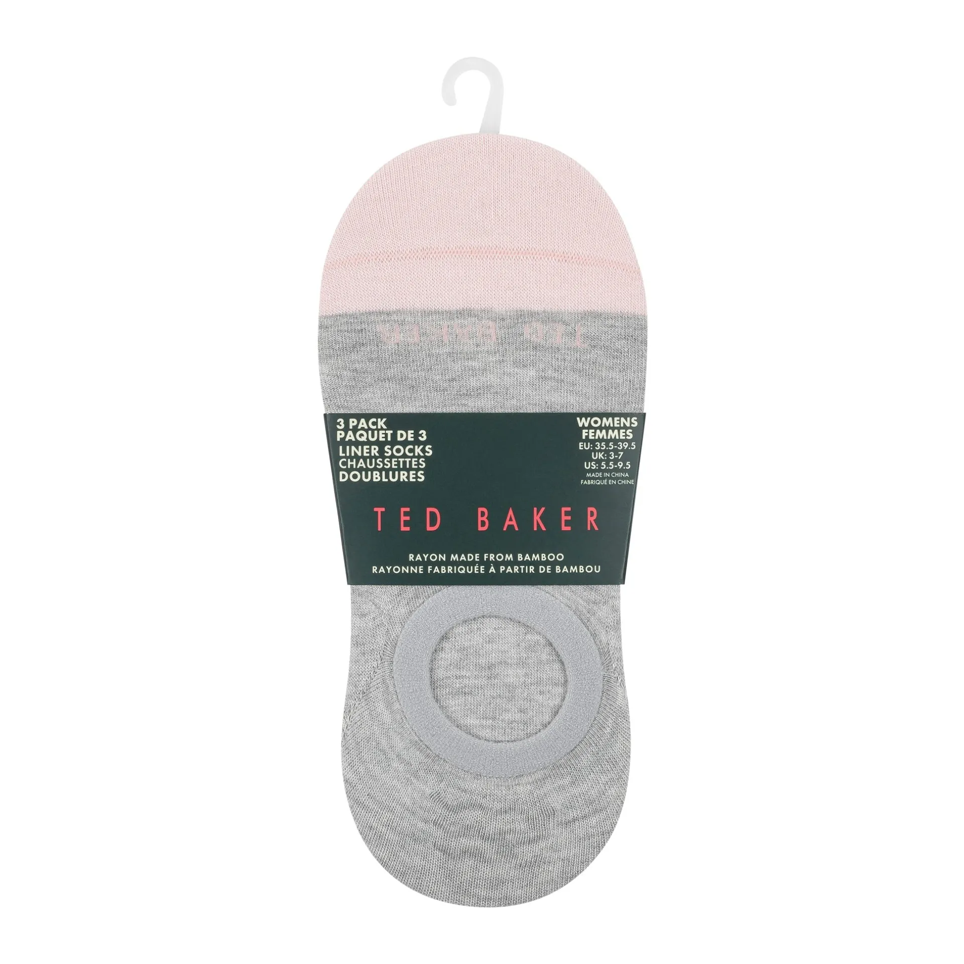 United Legwear & Apparel Co. Sämtliches Zubehör|Socken<3er-Pack Liner-Trainersocken