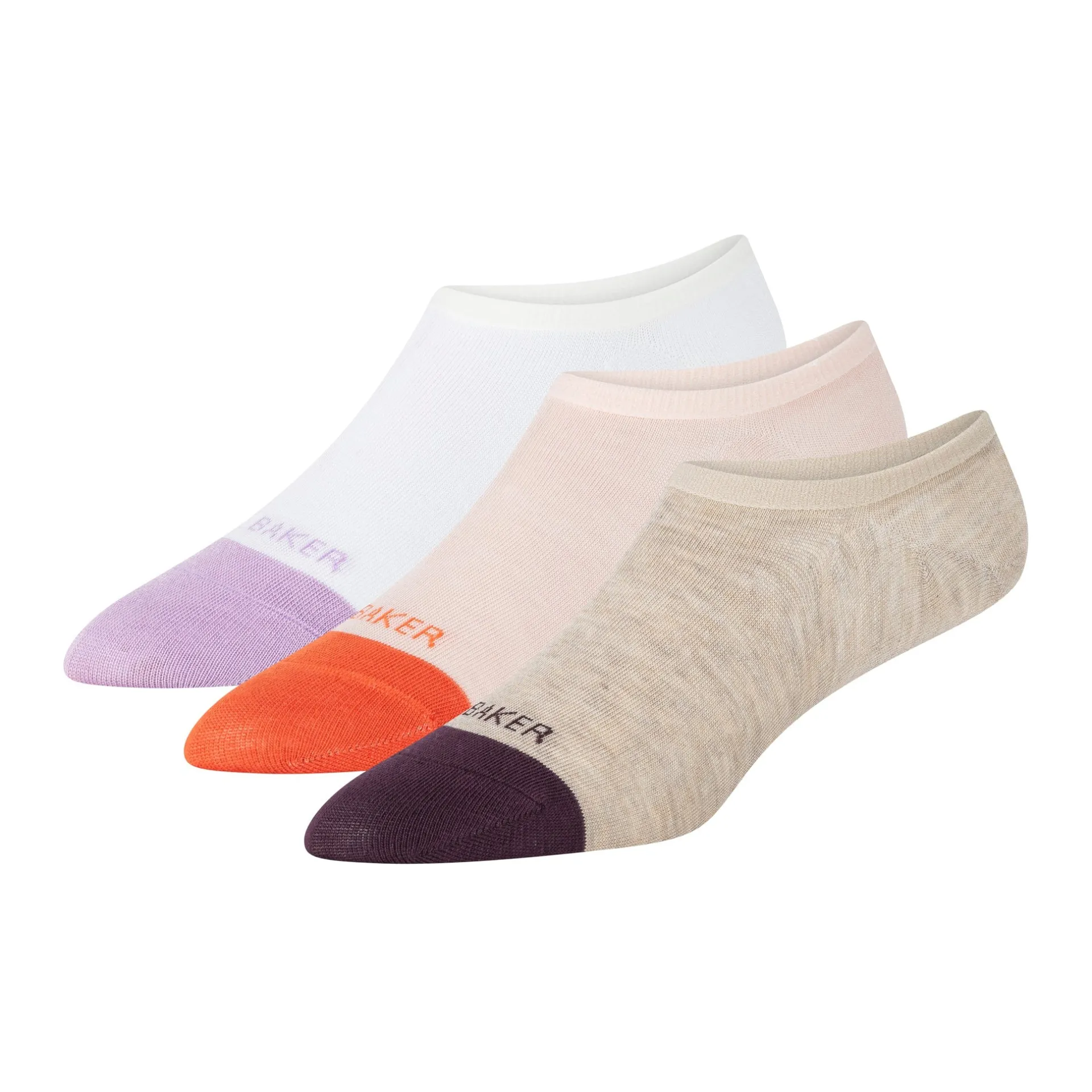 United Legwear & Apparel Co. Sämtliches Zubehör|Socken<3er-Pack Liner-Trainersocken