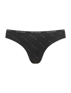 Licensee Pie 2 Brands Nachtwäsche & Dessous|Nachtwäsche & Dessous<3er-Pack Marken-Bikini-Slips ohne Sichtkontakt