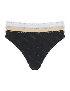 Licensee Pie 2 Brands Nachtwäsche & Dessous|Nachtwäsche & Dessous<3er-Pack Marken-Fingerabdrücke