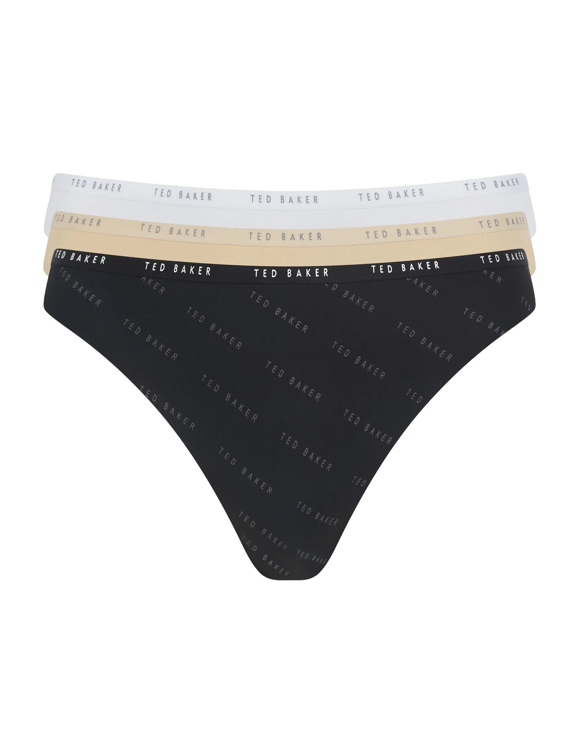 Licensee Pie 2 Brands Nachtwäsche & Dessous|Nachtwäsche & Dessous<3er-Pack Marken-Fingerabdrücke