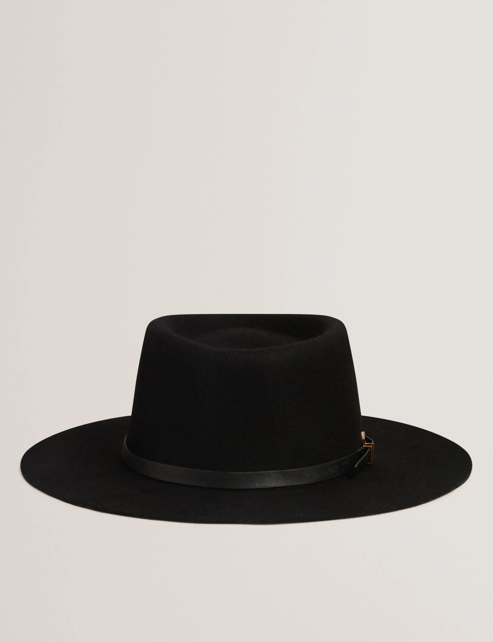 Damen New Lobster Limited Arbeitskleidung|Luxusgeschenke Für Damen<Fedora-Hut aus reiner Wolle mit Lederschnalle