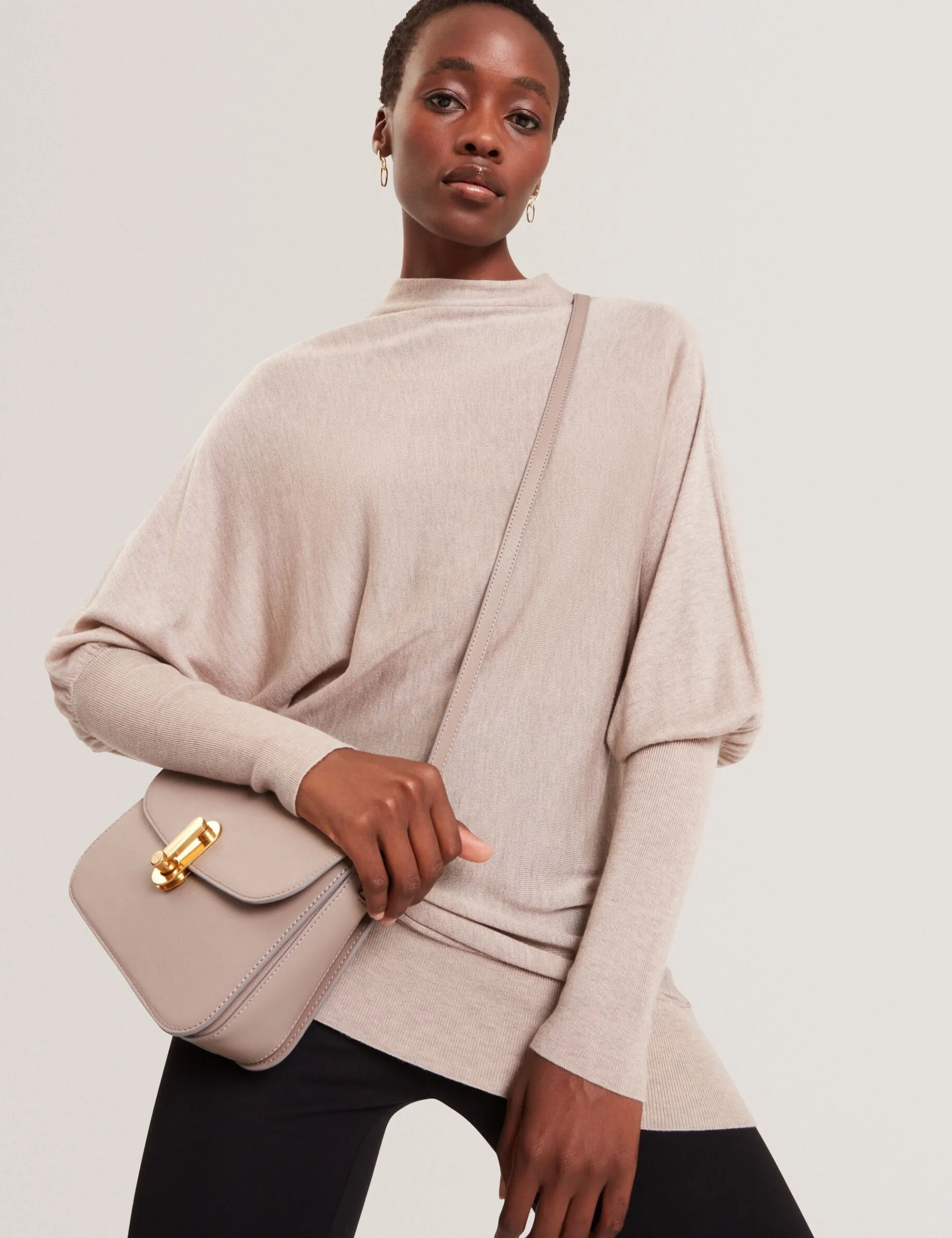 New Lobster Limited Oberteile & Blusen|Pullover & Strickjacken<Feiner Merinowollpullover, lang geschnitten