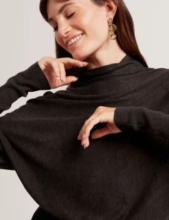New Lobster Limited Oberteile & Blusen|Pullover & Strickjacken<Feiner Merinowollpullover, lang geschnitten