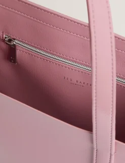 New Lobster Limited Tragetaschen|Icon & Signature Taschen<Geknitterte große Icon-Tragetasche aus Kunstleder