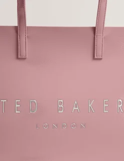 New Lobster Limited Tragetaschen|Golden Hour<Geknitterte Oversized Icon Tote Bag aus Kunstleder