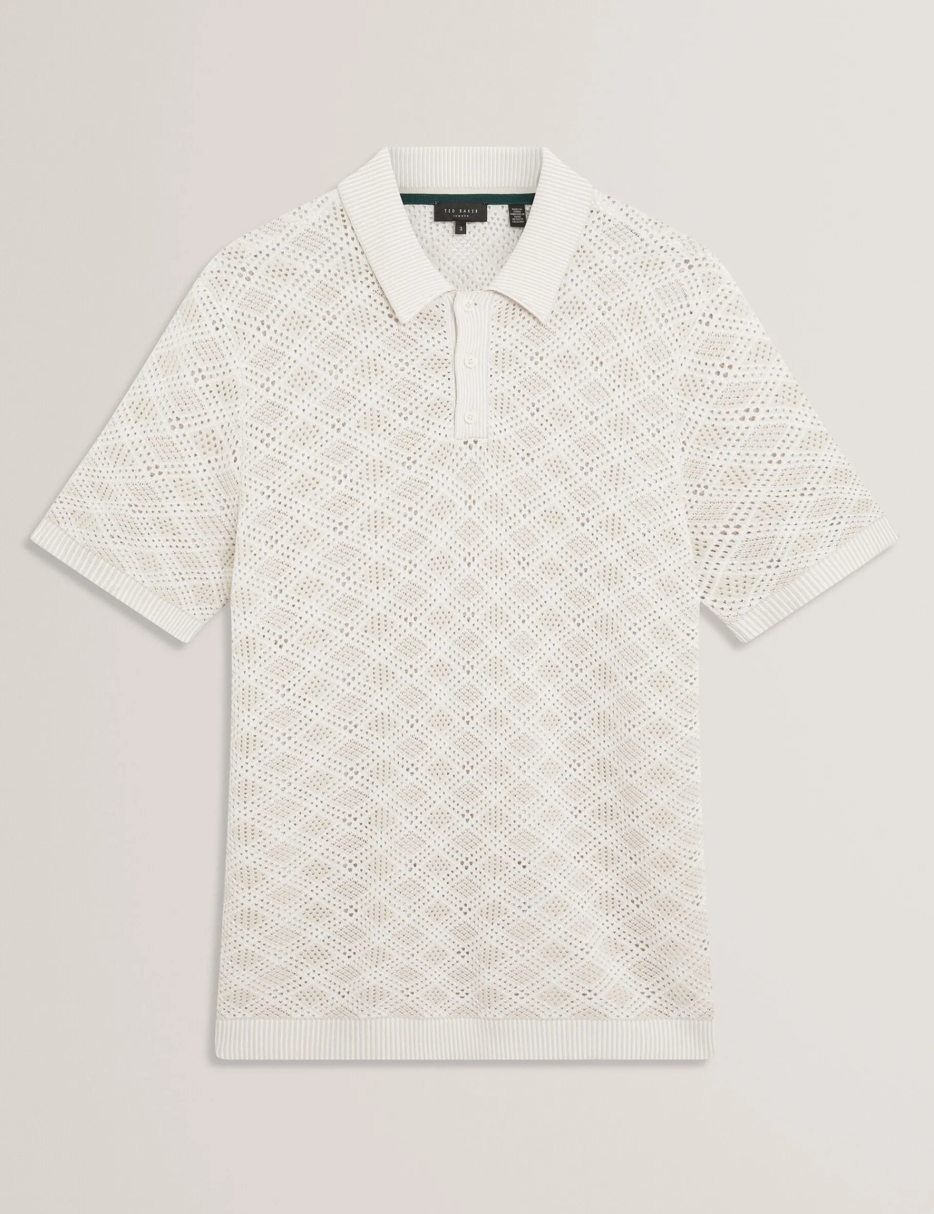 Herren New Lobster Limited Luxusgeschenke Für Herren|Der Weihnachtsladen<Geometrisches, offenes Strick-Kurzarm-Polo